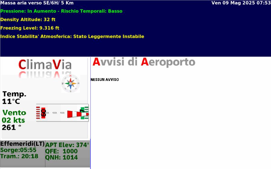 Schermo Climavia