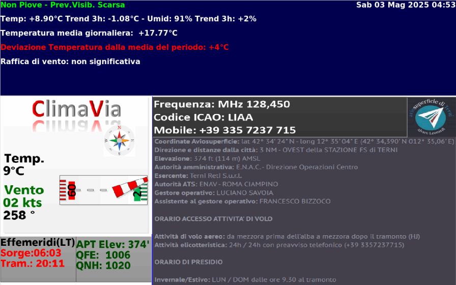 Schermo Climavia